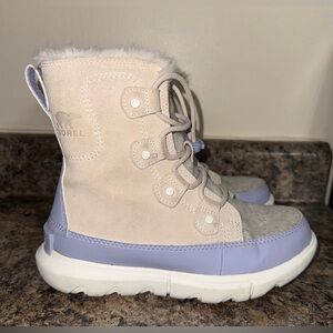 Sorel Kids' Explorer Waterproof Lace-Up Waterproof Boots Size 2